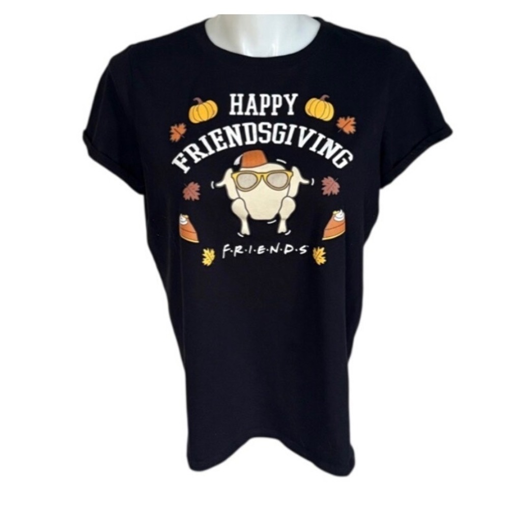 Friends TV Show Happy Friendsgiving Turkey Graphic Tee Torrid Size 2 18/20